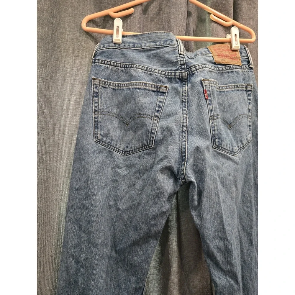 Levi's 559 Relaxed Straight Jeans Men's 32x30 Blue Medium Wash Denim Pants